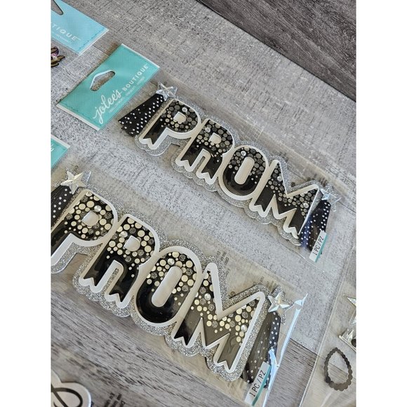 Sticker Lot Prom School Dance Scrapbooking 3D Stickers Jolee's RARE #59 - Picture 7 of 7